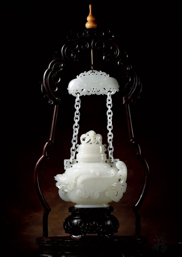 玉石雕刻成鏈子_玉雕鏈條掛件雕刻技法_玉雕活環鏈子雕刻