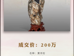 年，黃河石“達摩”200萬成交，為打消質疑，藏家請地質系教授作了鑒定！