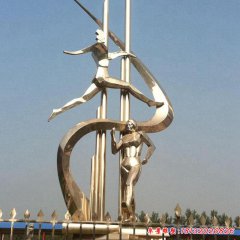 雕塑不銹鋼剪影圖片_不銹鋼雕塑制作視頻教學_不銹鋼剪影雕塑