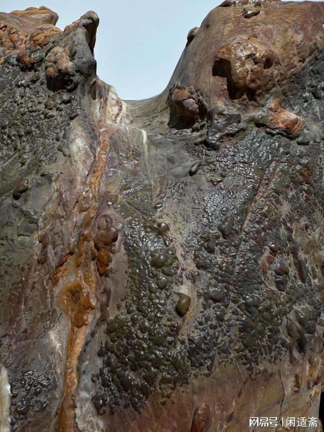 五彩靈璧石_靈璧石五彩石_五彩靈璧石收藏價(jià)值