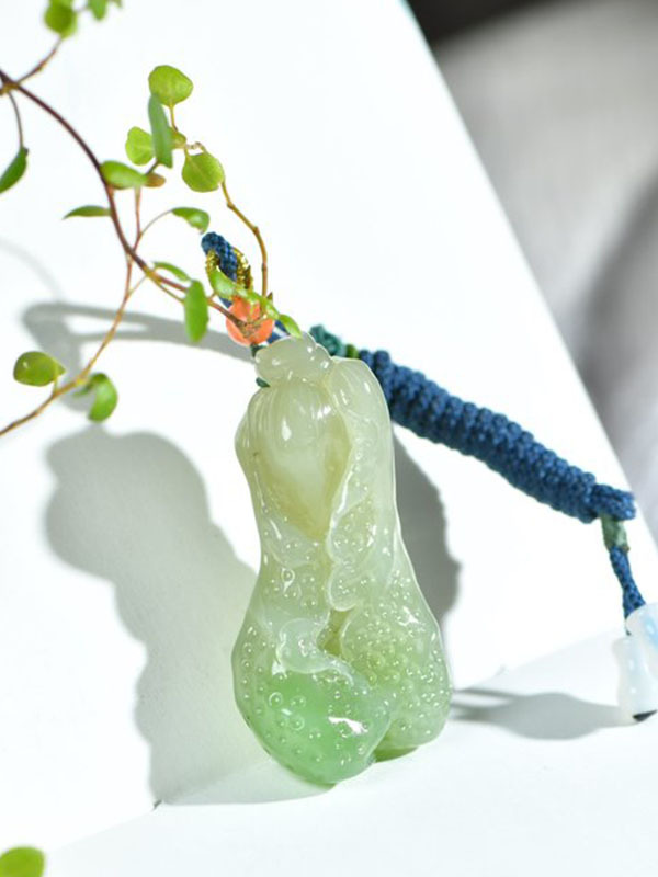 玉雕大師滿富_和田玉滿沁_和田玉滿雕